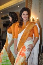 Nagma at Independence day theme look by Amy Billimoria and Doris in Khar, Mumbai on 13th Aug 2013 (34).JPG
